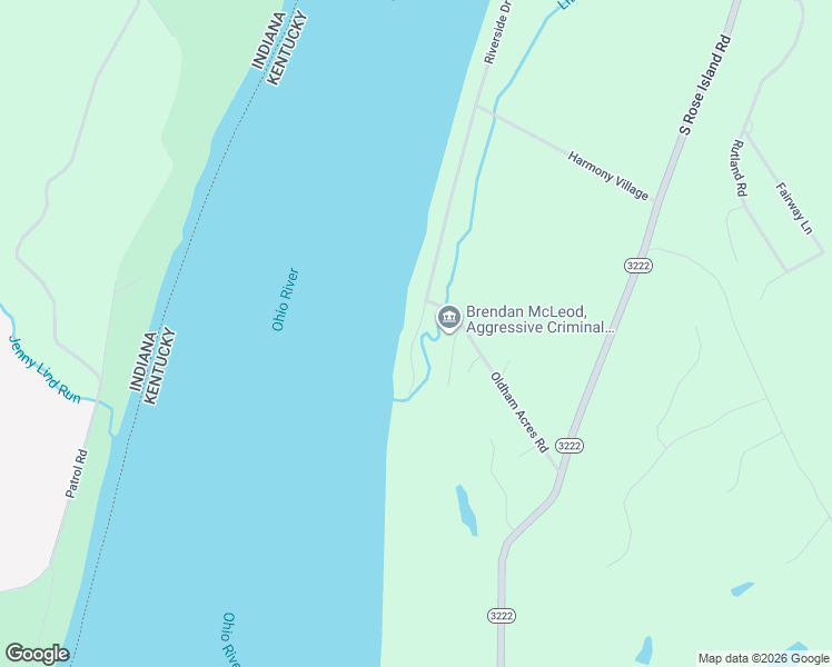 map of restaurants, bars, coffee shops, grocery stores, and more near 1726 Riverside Dr in Prospect