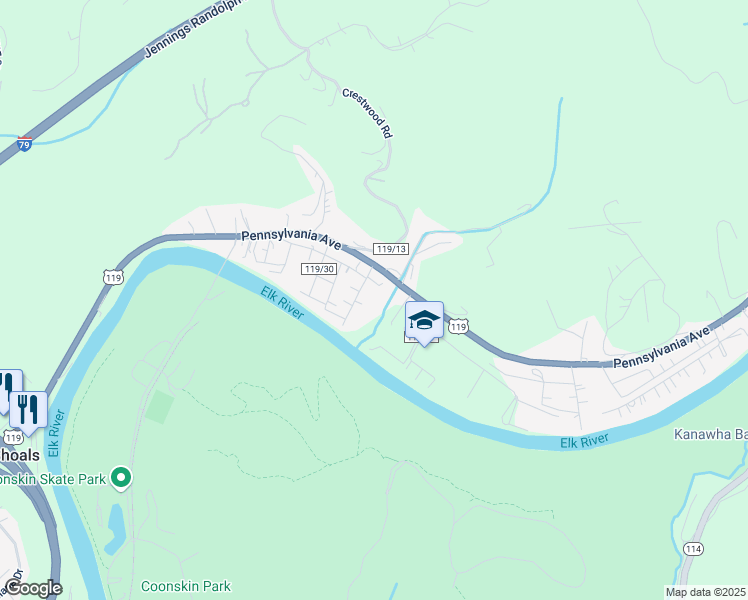 map of restaurants, bars, coffee shops, grocery stores, and more near 220 Viking Rd in Charleston
