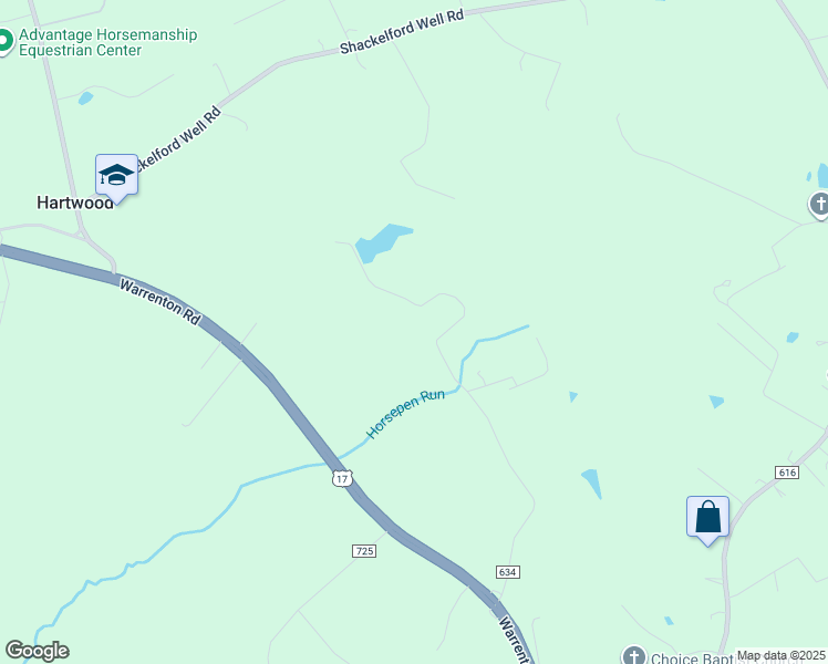 map of restaurants, bars, coffee shops, grocery stores, and more near 132 Hemp Road in Fredericksburg