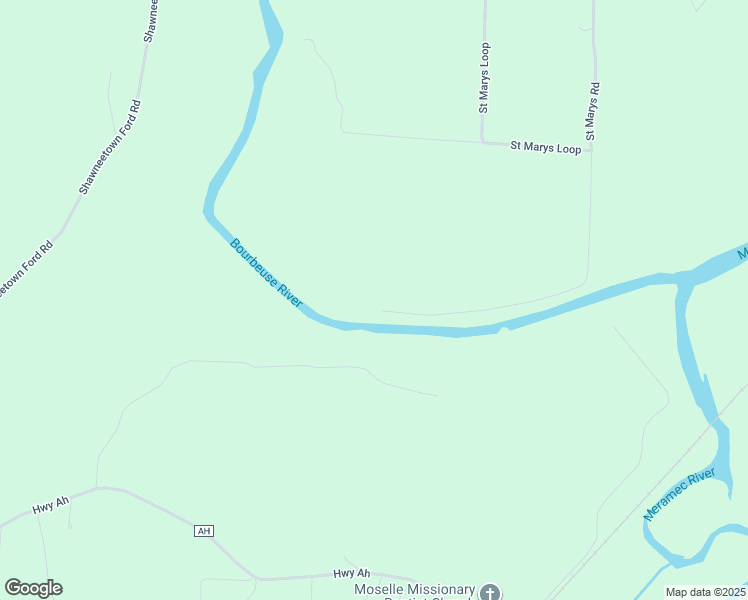 map of restaurants, bars, coffee shops, grocery stores, and more near 2305 Saint Marys Road in Villa Ridge