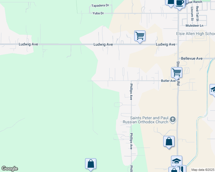 map of restaurants, bars, coffee shops, grocery stores, and more near in Santa Rosa