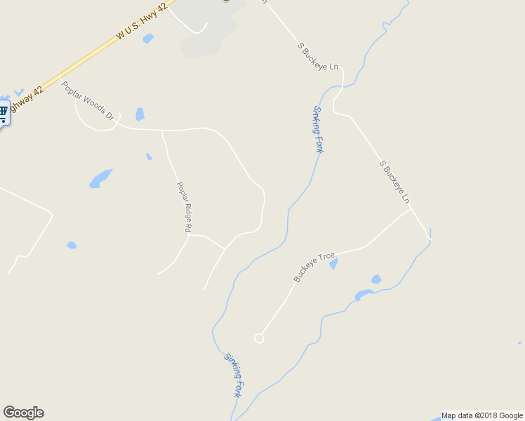 map of restaurants, bars, coffee shops, grocery stores, and more near 12406 Poplar Woods Drive in Goshen