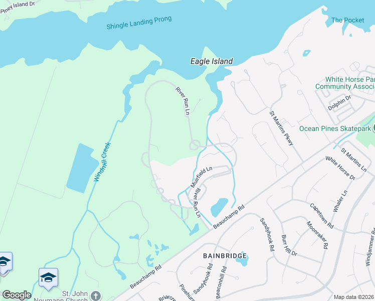 map of restaurants, bars, coffee shops, grocery stores, and more near 11605 Masters Lane in Berlin