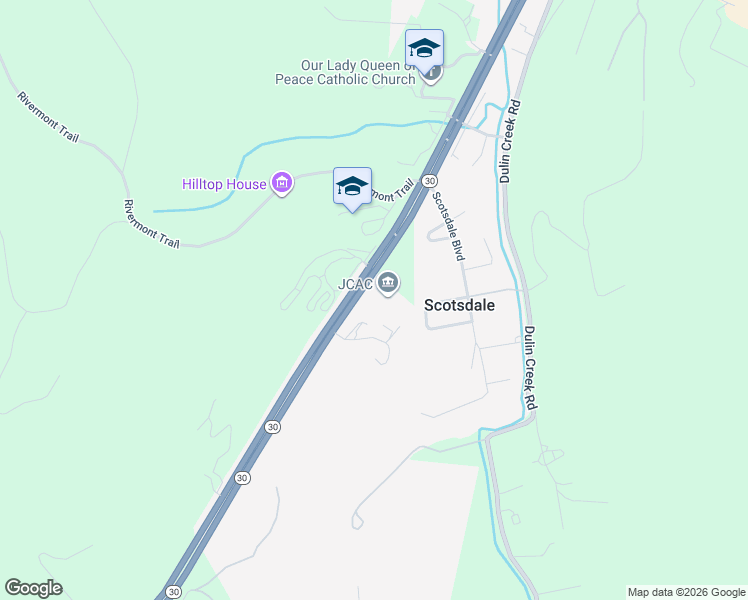 map of restaurants, bars, coffee shops, grocery stores, and more near 5083 Bings Way in House Springs