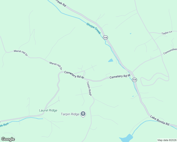 map of restaurants, bars, coffee shops, grocery stores, and more near Young Road in Catlettsburg