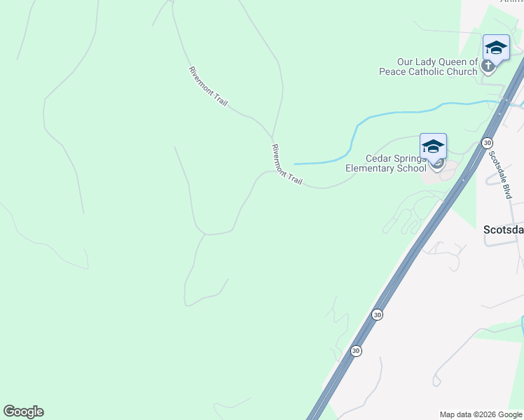 map of restaurants, bars, coffee shops, grocery stores, and more near 4844 Twin Ridge Trail in House Springs