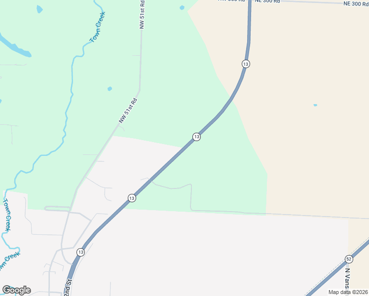 map of restaurants, bars, coffee shops, grocery stores, and more near Highway 13 in Clinton