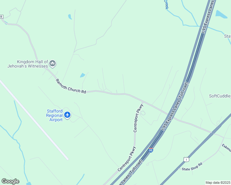 map of restaurants, bars, coffee shops, grocery stores, and more near 1087 Ramoth Church Road in Falmouth