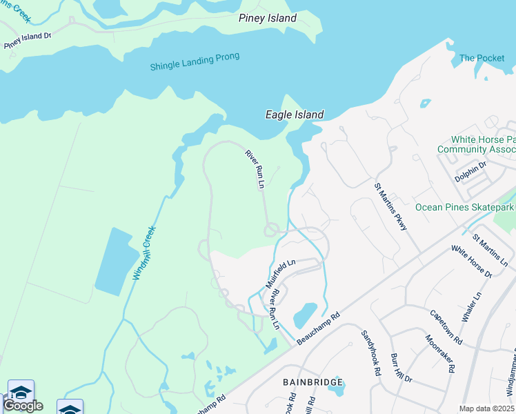 map of restaurants, bars, coffee shops, grocery stores, and more near 12540 River Run Lane in Berlin