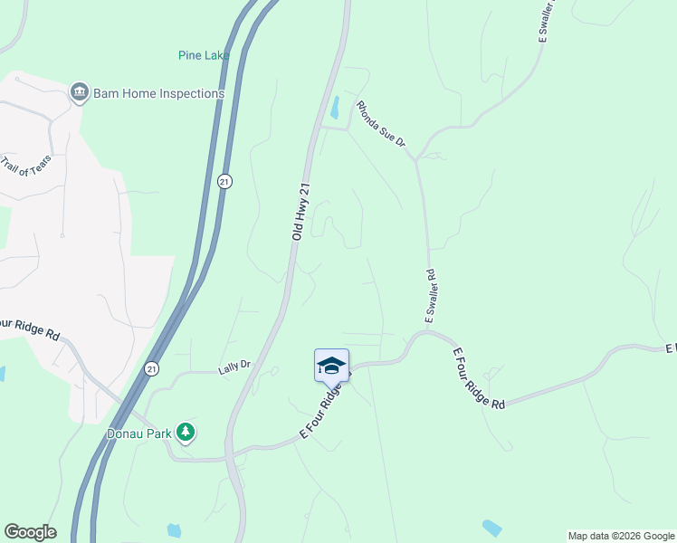 map of restaurants, bars, coffee shops, grocery stores, and more near 4813 Dogwood Lane in Imperial