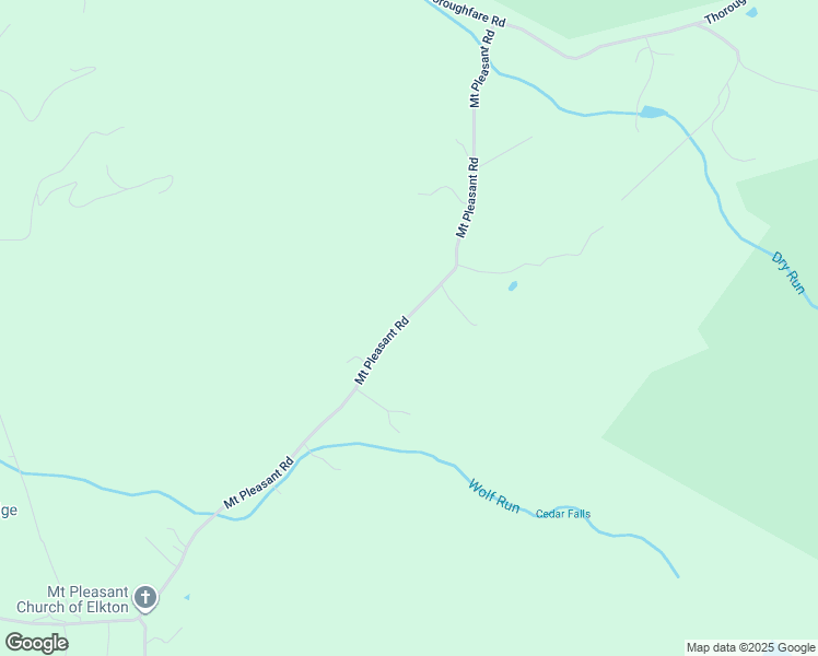 map of restaurants, bars, coffee shops, grocery stores, and more near 21168 Mount Pleasant Road in Elkton