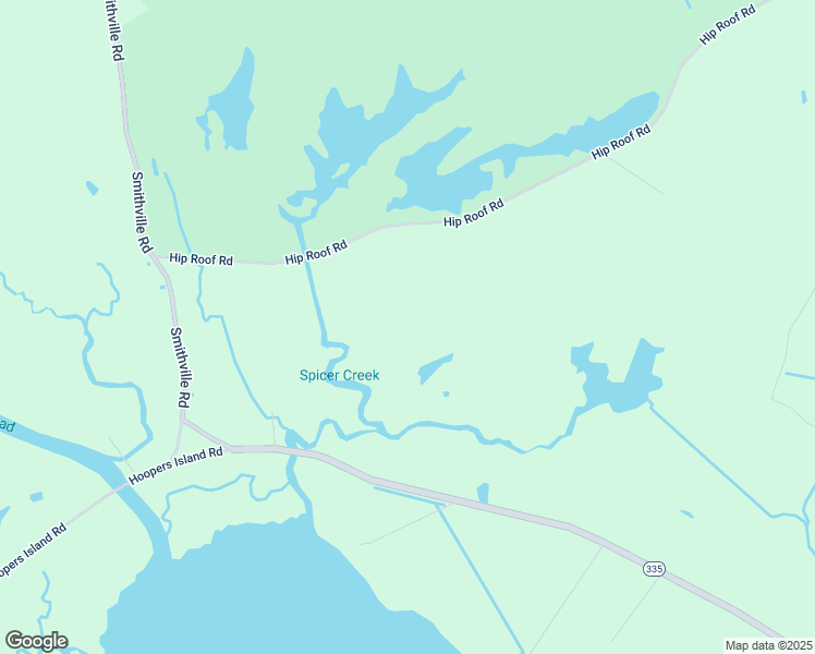 map of restaurants, bars, coffee shops, grocery stores, and more near 1215 Hip Roof Road in Church Creek