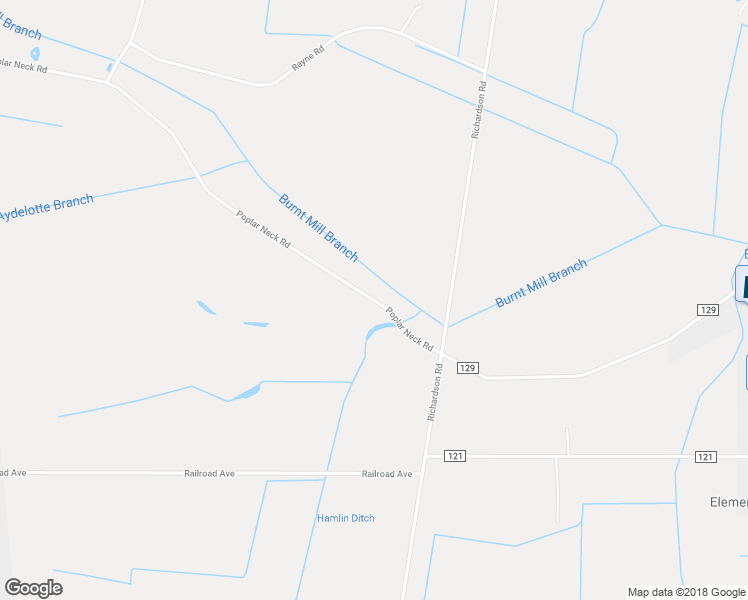 map of restaurants, bars, coffee shops, grocery stores, and more near Poplar Neck Road in Willards