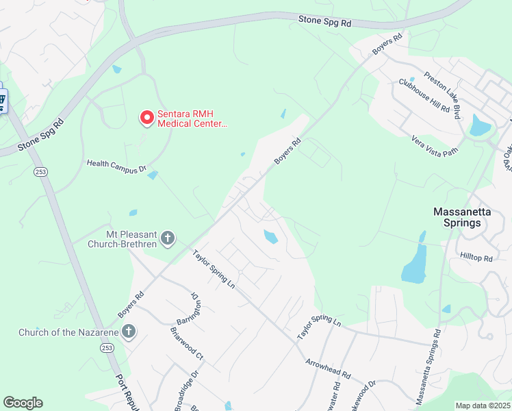 map of restaurants, bars, coffee shops, grocery stores, and more near 1086 Boyers Road in Harrisonburg