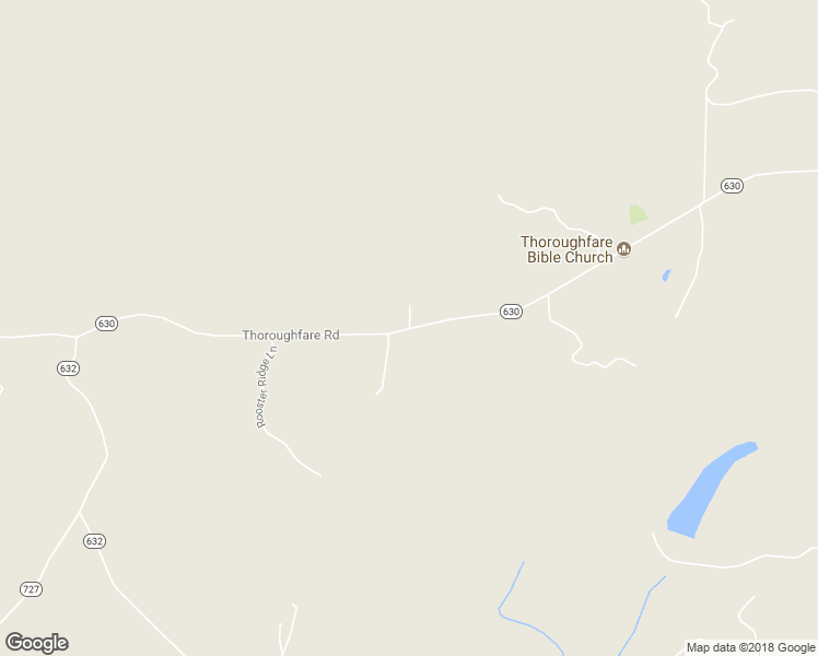 map of restaurants, bars, coffee shops, grocery stores, and more near 3309 Thoroughfare Road in Culpeper