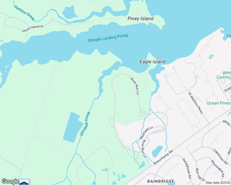 map of restaurants, bars, coffee shops, grocery stores, and more near 12540 River Run Lane in Berlin