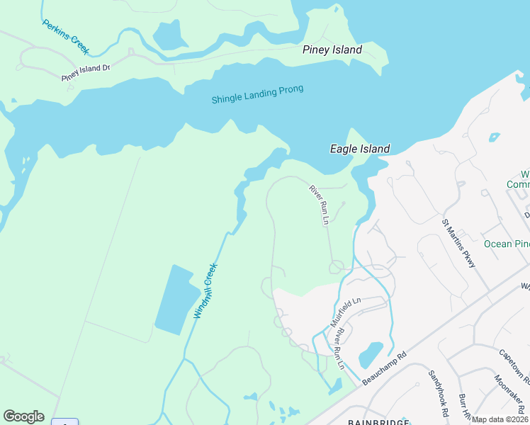 map of restaurants, bars, coffee shops, grocery stores, and more near 11817 River Run Lane in Berlin
