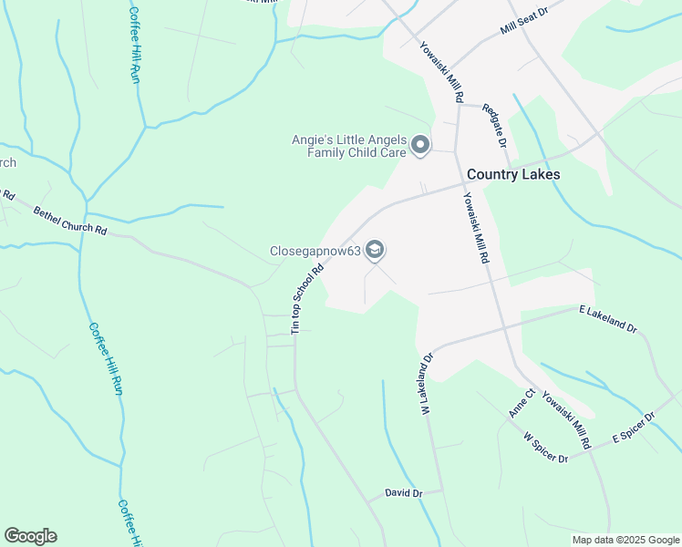 map of restaurants, bars, coffee shops, grocery stores, and more near 26744 Tin top School Road in Mechanicsville