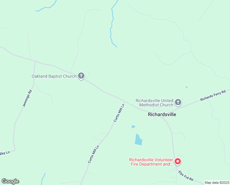 map of restaurants, bars, coffee shops, grocery stores, and more near 28467 Elys Ford Rd in Richardsville