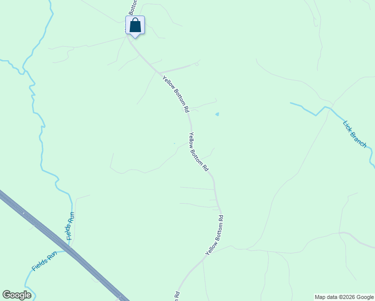 map of restaurants, bars, coffee shops, grocery stores, and more near 21474 Yellow Bottom Road in Lignum