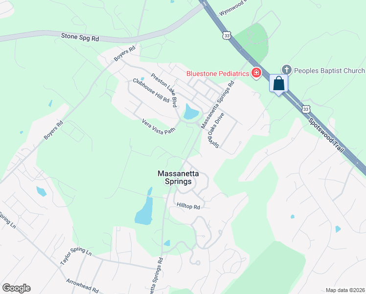 map of restaurants, bars, coffee shops, grocery stores, and more near 435 Spring Oaks Drive in Harrisonburg
