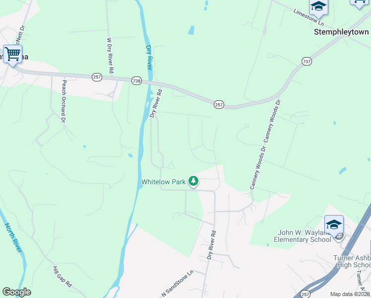 map of restaurants, bars, coffee shops, grocery stores, and more near 127 Millstone Street in Bridgewater