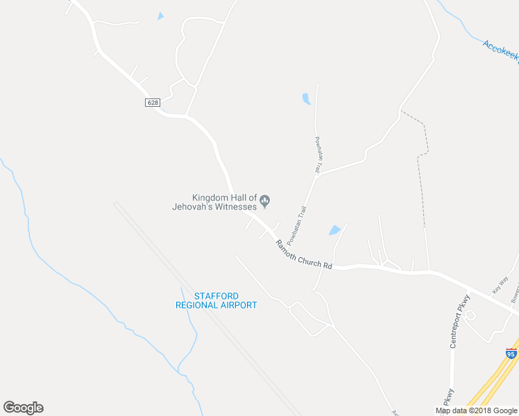 map of restaurants, bars, coffee shops, grocery stores, and more near 931 Ramoth Church Road in Fredericksburg