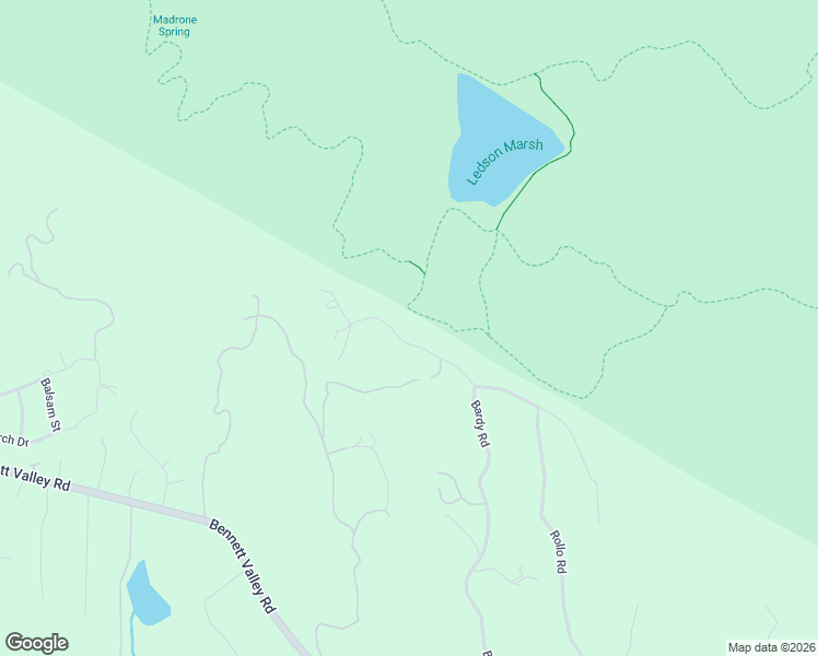 map of restaurants, bars, coffee shops, grocery stores, and more near 2575 Bennett Ridge Road in Santa Rosa