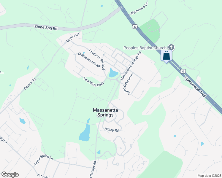 map of restaurants, bars, coffee shops, grocery stores, and more near 435 Spring Oaks Drive in Harrisonburg
