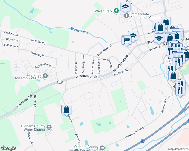 La Grange Ky Zip Code Map United States Map