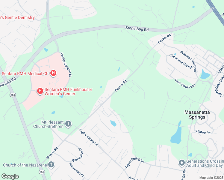 map of restaurants, bars, coffee shops, grocery stores, and more near 1086 Boyers Road in Harrisonburg