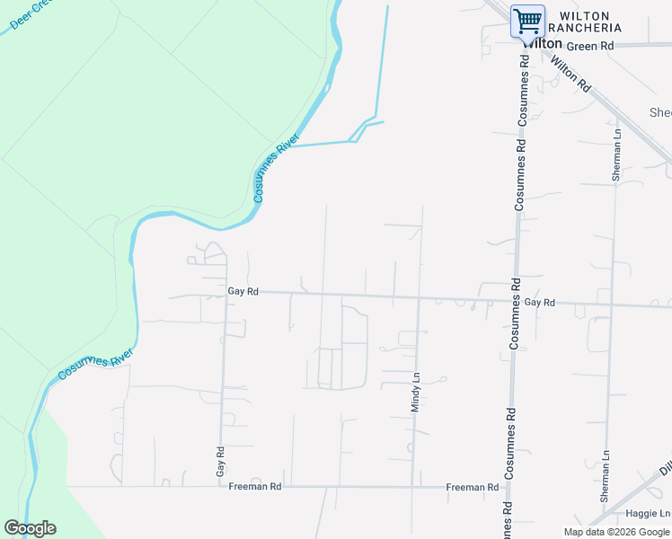 map of restaurants, bars, coffee shops, grocery stores, and more near 9712 Rainbow Lane in Wilton