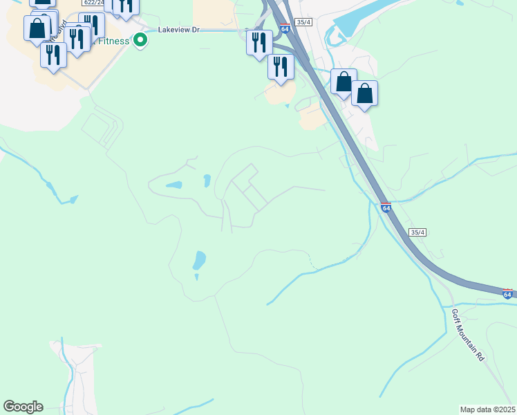 map of restaurants, bars, coffee shops, grocery stores, and more near 117 Presidio Pointe in Charleston