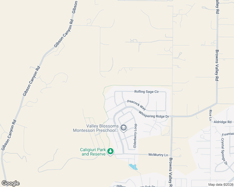 map of restaurants, bars, coffee shops, grocery stores, and more near 292 Rolling Sage Circle in Vacaville