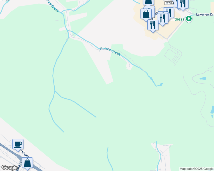 map of restaurants, bars, coffee shops, grocery stores, and more near in Nitro