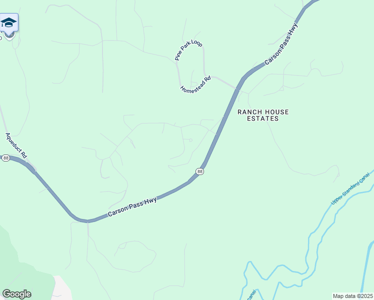 map of restaurants, bars, coffee shops, grocery stores, and more near 13530 Marko Lane in Pine Grove