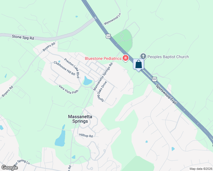 map of restaurants, bars, coffee shops, grocery stores, and more near 314 Spring Oaks Drive in Harrisonburg