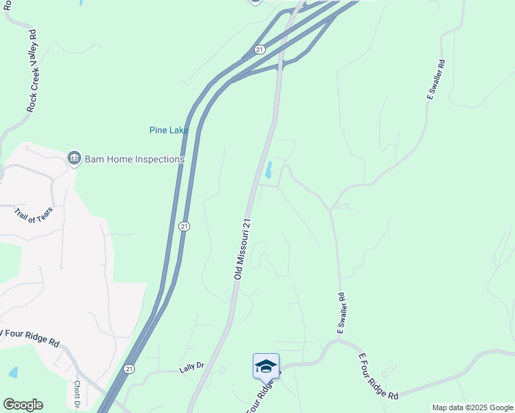 map of restaurants, bars, coffee shops, grocery stores, and more near 4706 South Pointe Drive in Imperial