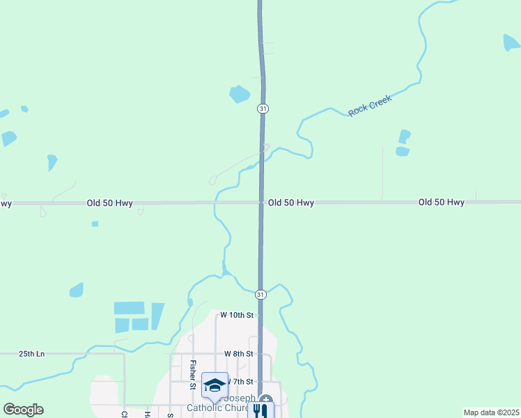 map of restaurants, bars, coffee shops, grocery stores, and more near Trefoil Road Northeast in Waverly
