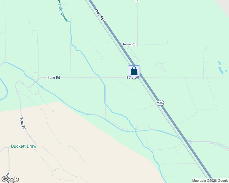 map of restaurants, bars, coffee shops, grocery stores, and more near 66144 Solar Road in Montrose