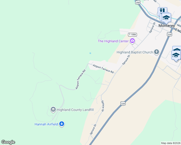 map of restaurants, bars, coffee shops, grocery stores, and more near in Monterey