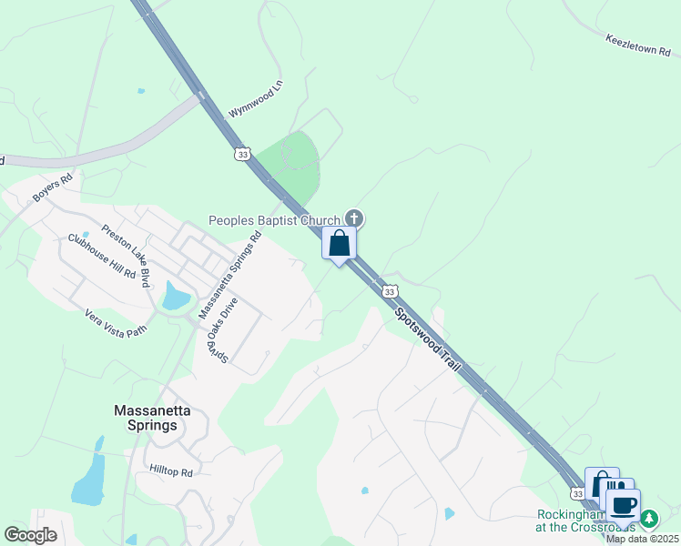 map of restaurants, bars, coffee shops, grocery stores, and more near 29 Titus Drive in Penn Laird