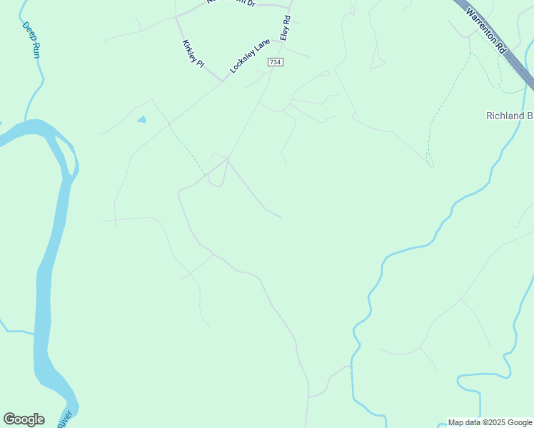map of restaurants, bars, coffee shops, grocery stores, and more near 32 Briarfields Lane in Fredericksburg