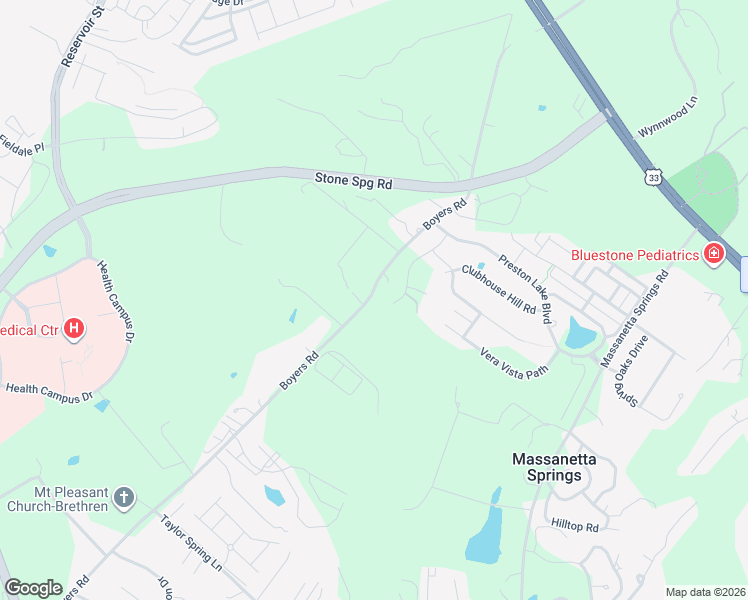 map of restaurants, bars, coffee shops, grocery stores, and more near 837 Boyers Road in Harrisonburg