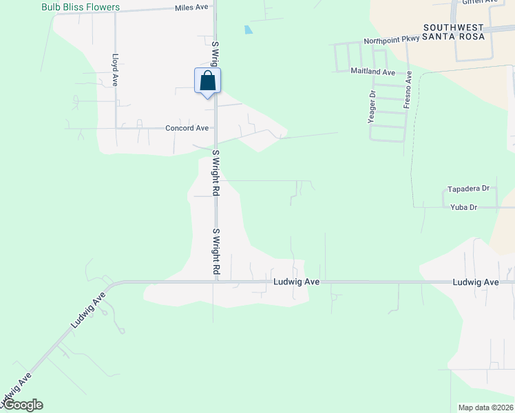 map of restaurants, bars, coffee shops, grocery stores, and more near 3988 Pyle Avenue in Santa Rosa