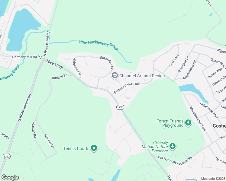 map of restaurants, bars, coffee shops, grocery stores, and more near 13304 Stone Point Court in Goshen