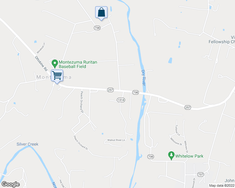 map of restaurants, bars, coffee shops, grocery stores, and more near 4335 Ottobine Road in Dayton