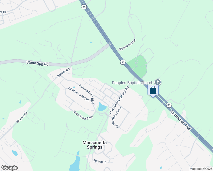 map of restaurants, bars, coffee shops, grocery stores, and more near 3271 Battery Park Place in Harrisonburg