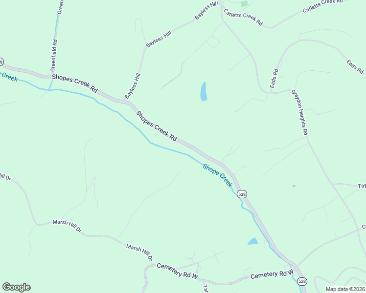 map of restaurants, bars, coffee shops, grocery stores, and more near 3286 Shopes Creek Road in Catlettsburg