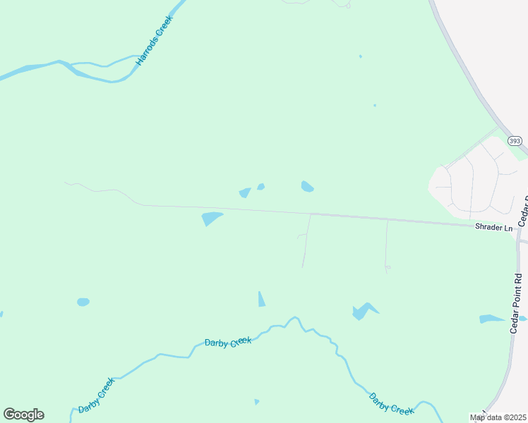 map of restaurants, bars, coffee shops, grocery stores, and more near 6800 Shrader Lane in La Grange